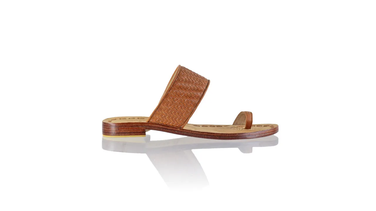 Arini 20mm Flat Woven - Light Brown