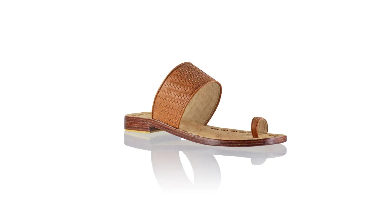 Arini 20mm Flat Woven - Light Brown