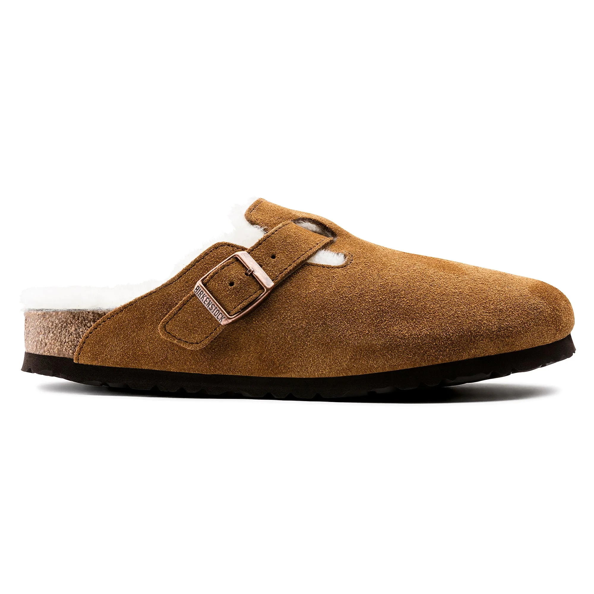 Birkenstock Boston Shearling - Mink/Natural