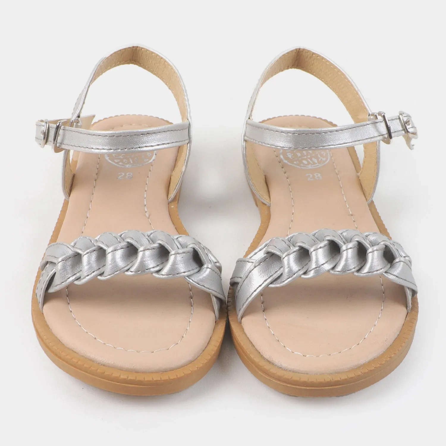 Girls Sandal 456-3 - SILVER