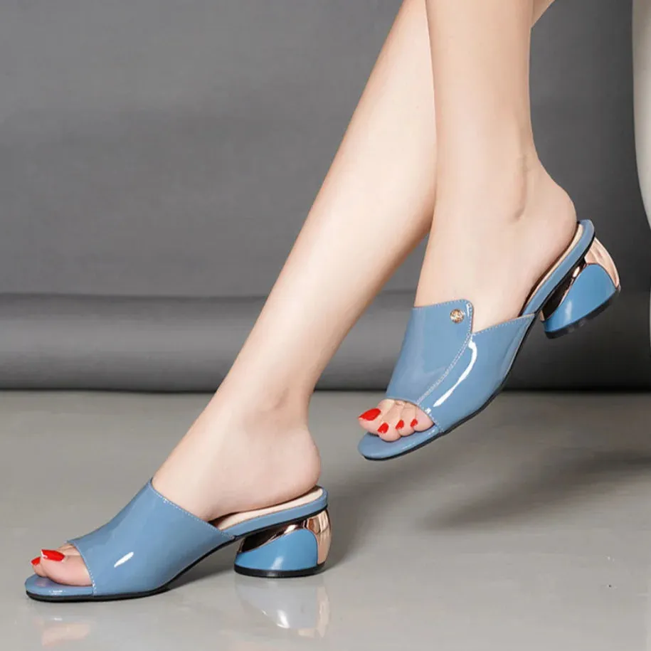 Low Heel Leisure Sandals