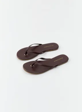 Sandals Dark Brown