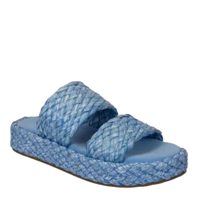 SANTORINI in LIGHT BLUE Espadrille Sandals