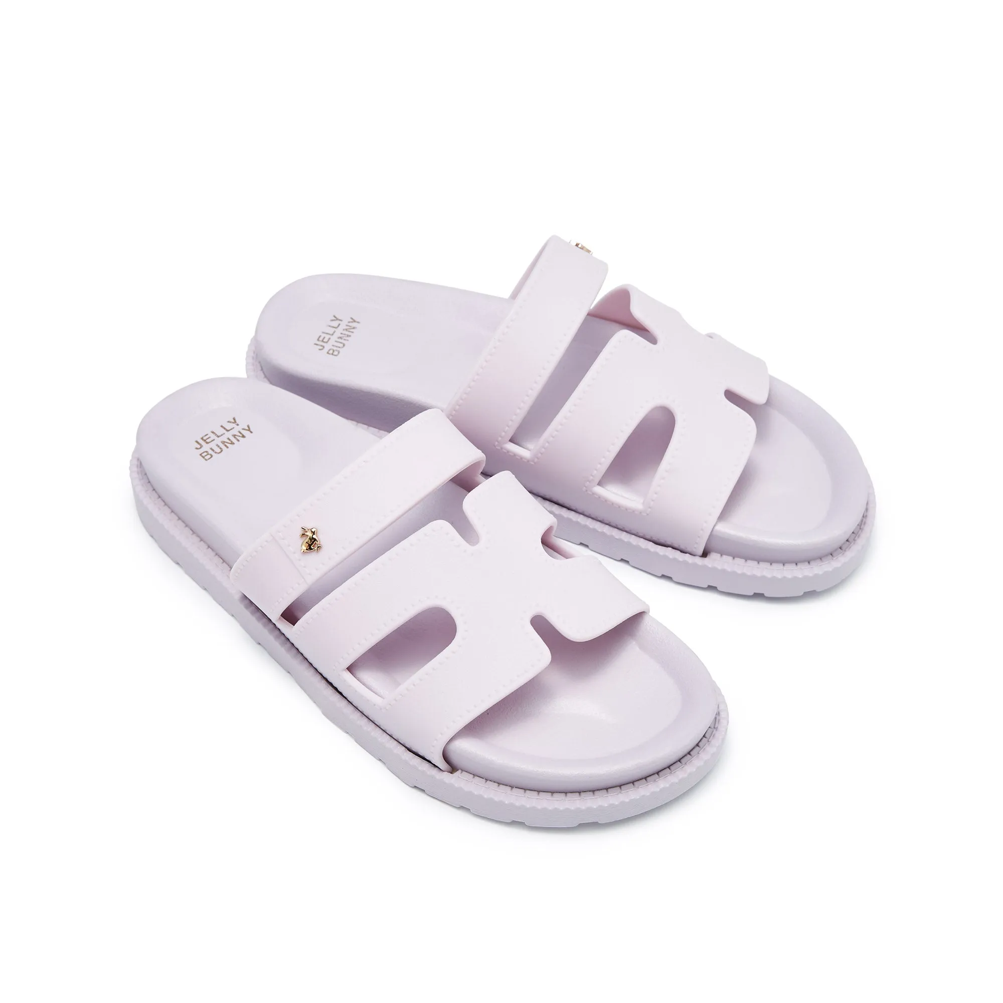 Sena Plain Sandals Purple