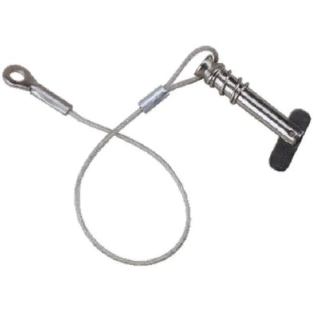 Stainless Steel 1/4" x 1-1/4" Tethered Quick Pin