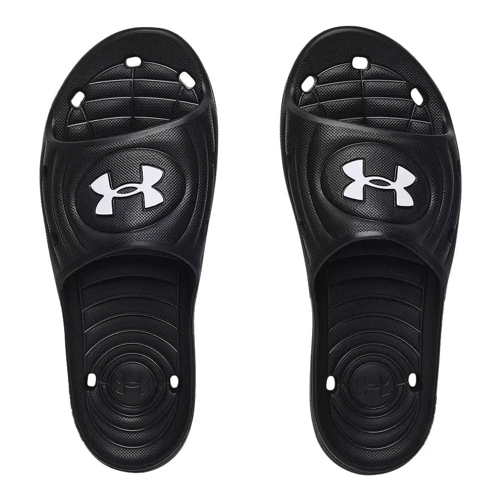 UNDER ARMOUR MEN'S LOCKER IV SANDAL - BLACK