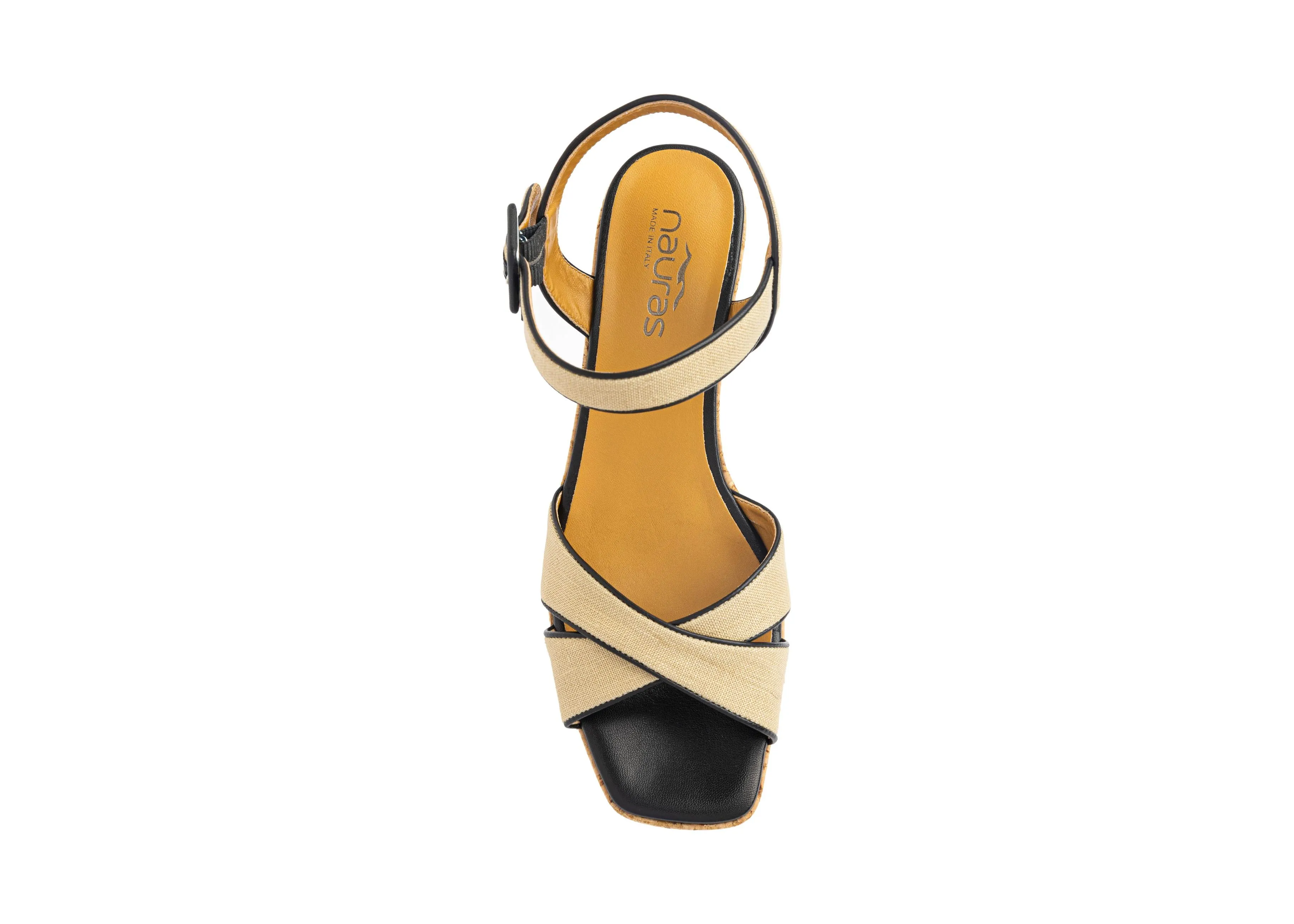 Woman Leather Sandal EFFE1161 Natur